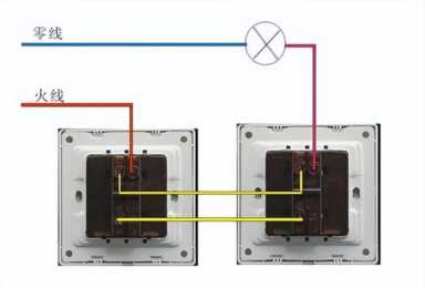 两个开关控制一个灯怎么接?一个灯接两个开关怎么接?实用电工知识