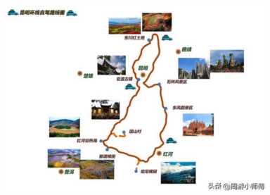 云南旅游地图全图（云南旅游地图全图高清版图）