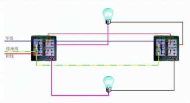 两个开关控制一个灯怎么接?一个灯接两个开关怎么接?实用电工知识