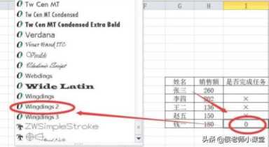 办公软件操作技巧003：如何在excel中输入叉号“×”