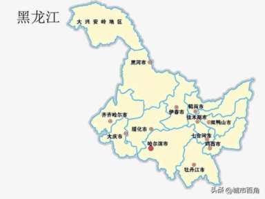 黑龙江省拥有3个大城市，3个中等城市，牡丹江、佳木斯上榜