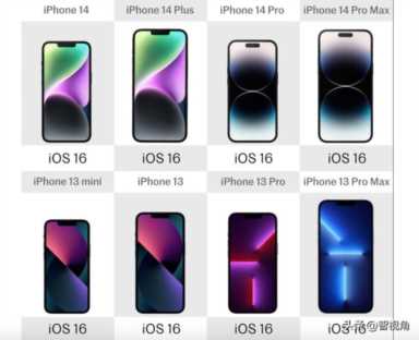 iPhone 14系列和iPhone 13系列全面对比 是否值得升级？