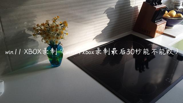 win11 XBOX录制（win11xbox录制最后30秒能不能改）