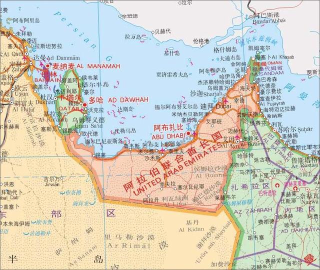 迪拜的地理位置（迪拜的地理位置特征）