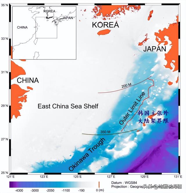 东海大陆架（东海大陆架划分）