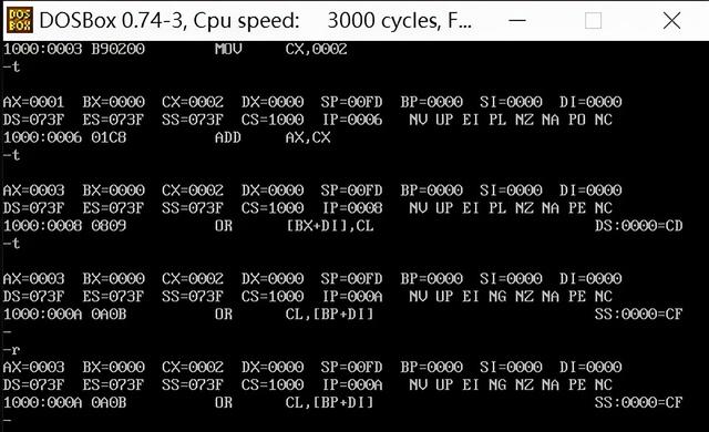 debug命令（debug命令e的使用）