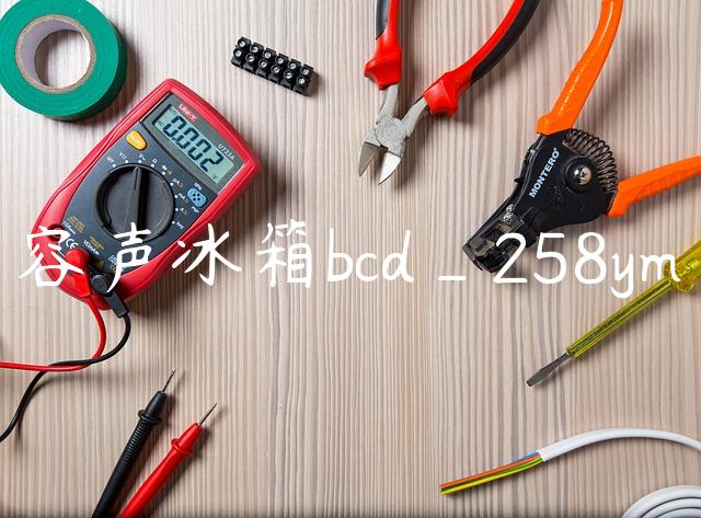 容声冰箱bcd_258ym