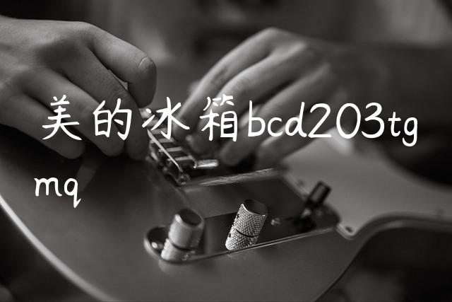 美的冰箱bcd203**mq