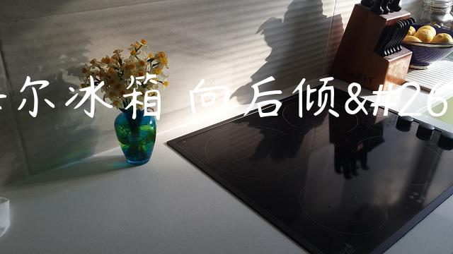 海尔冰箱 向后倾斜